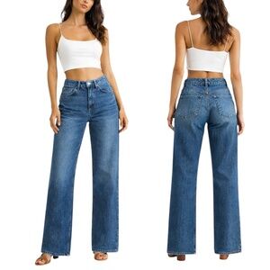 Reformation Wilder High Rise Wide Leg Jeans